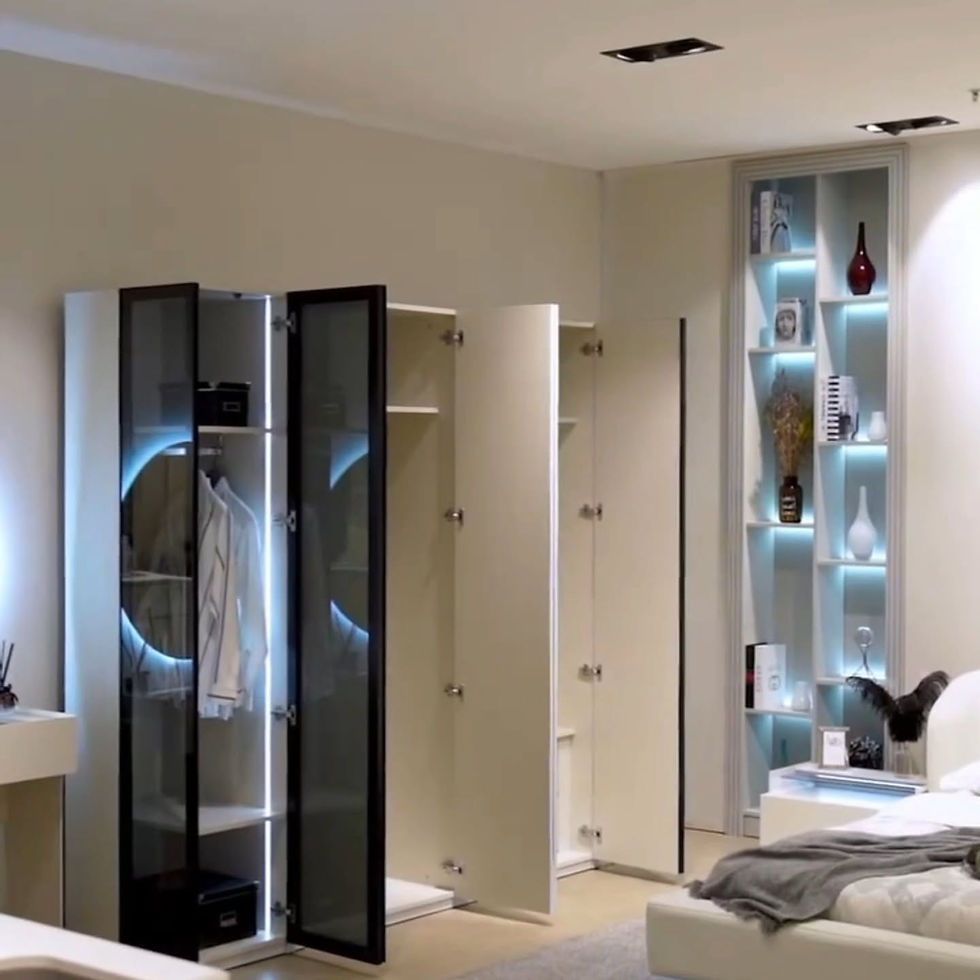 Thumbnail: غرفة نوم أضاءة كاملة موديل حديث