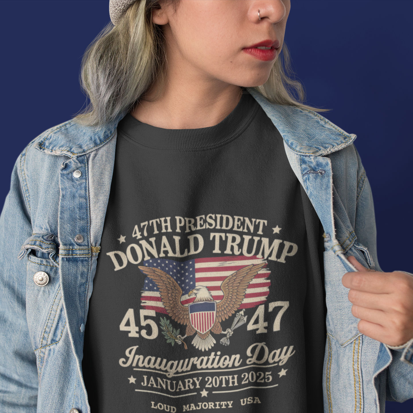 Trump Inauguration Day Fleece Sweatshirt