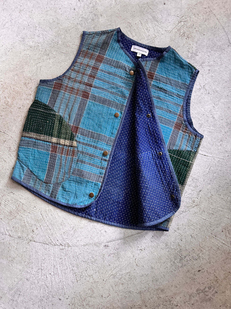 Thumbnail: MIRA Kantha Vest S/M