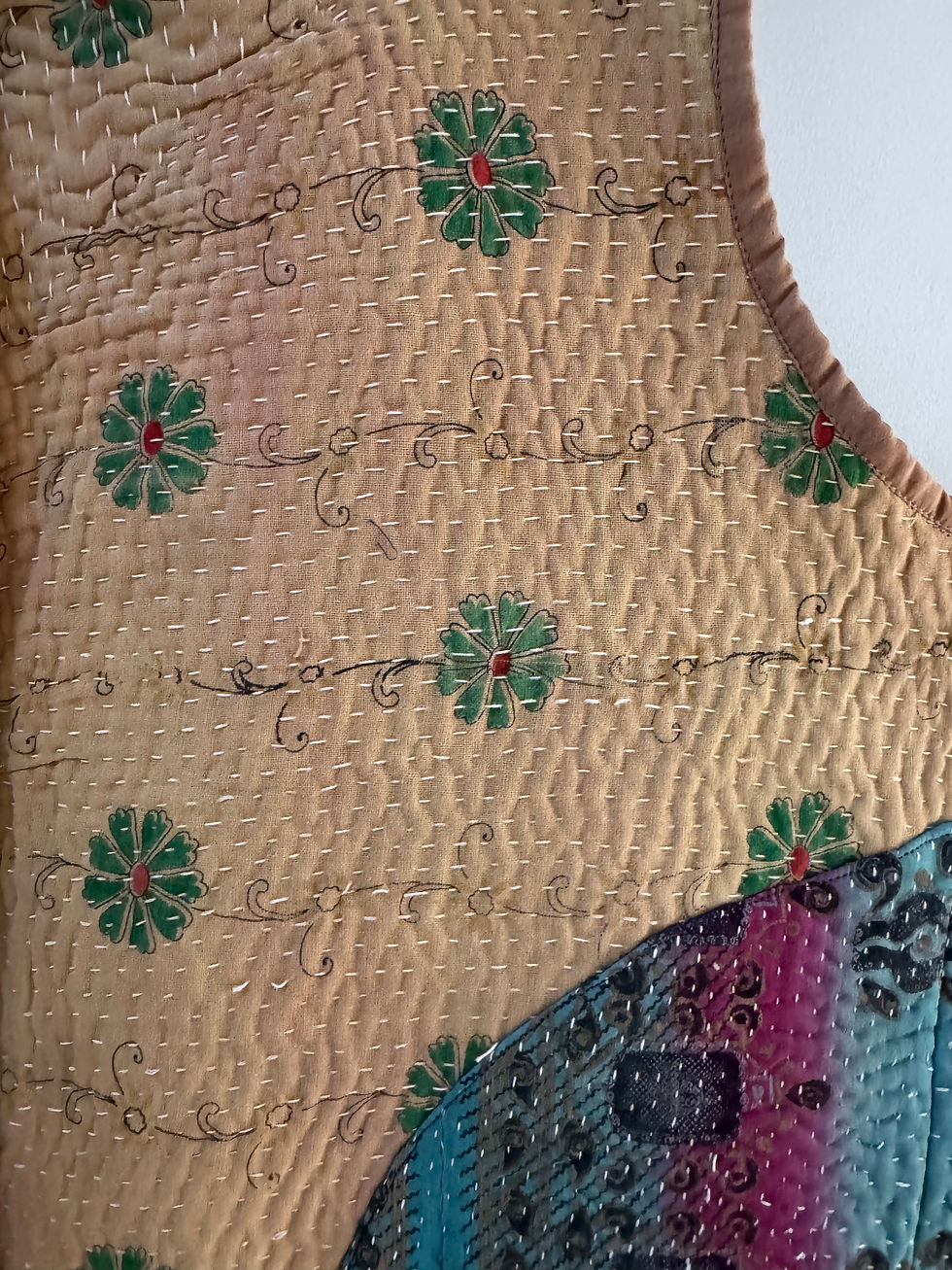 Thumbnail: MIRA Kantha Vest L/XL