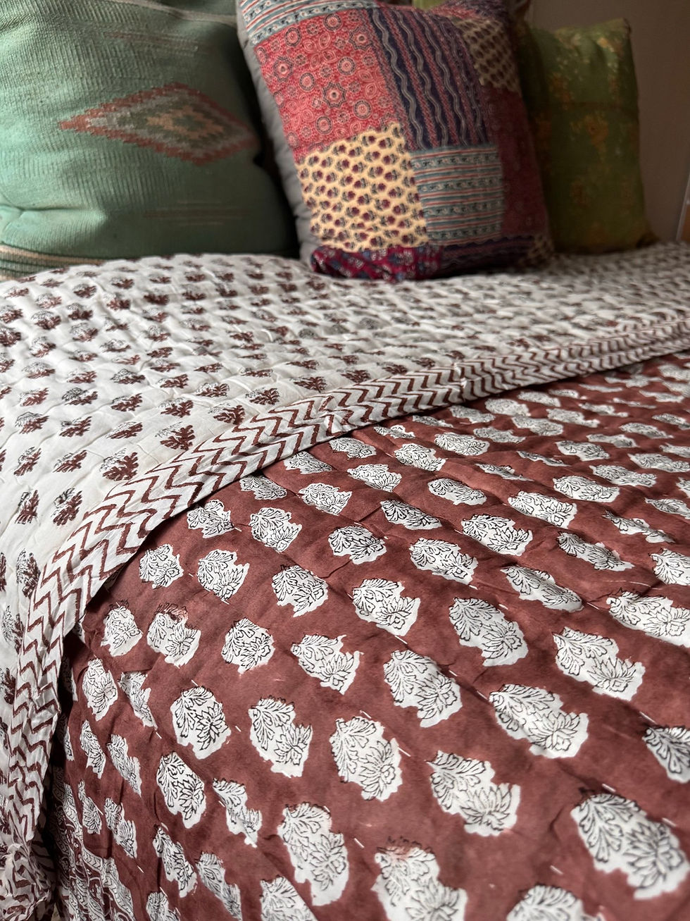 Thumbnail: COCOA MAATI Artisan Quilt 