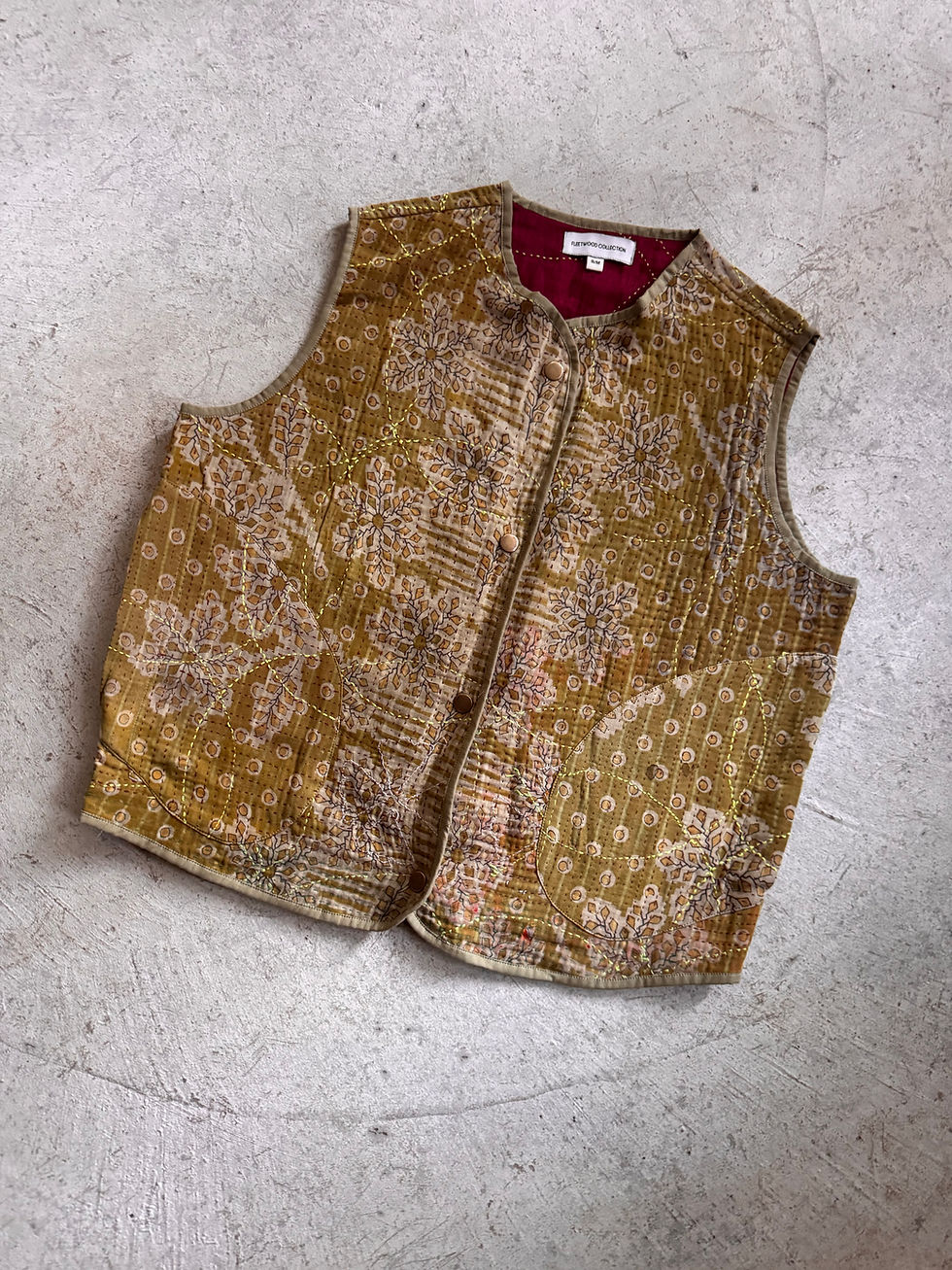 Thumbnail: MIRA Kantha Vest S/M
