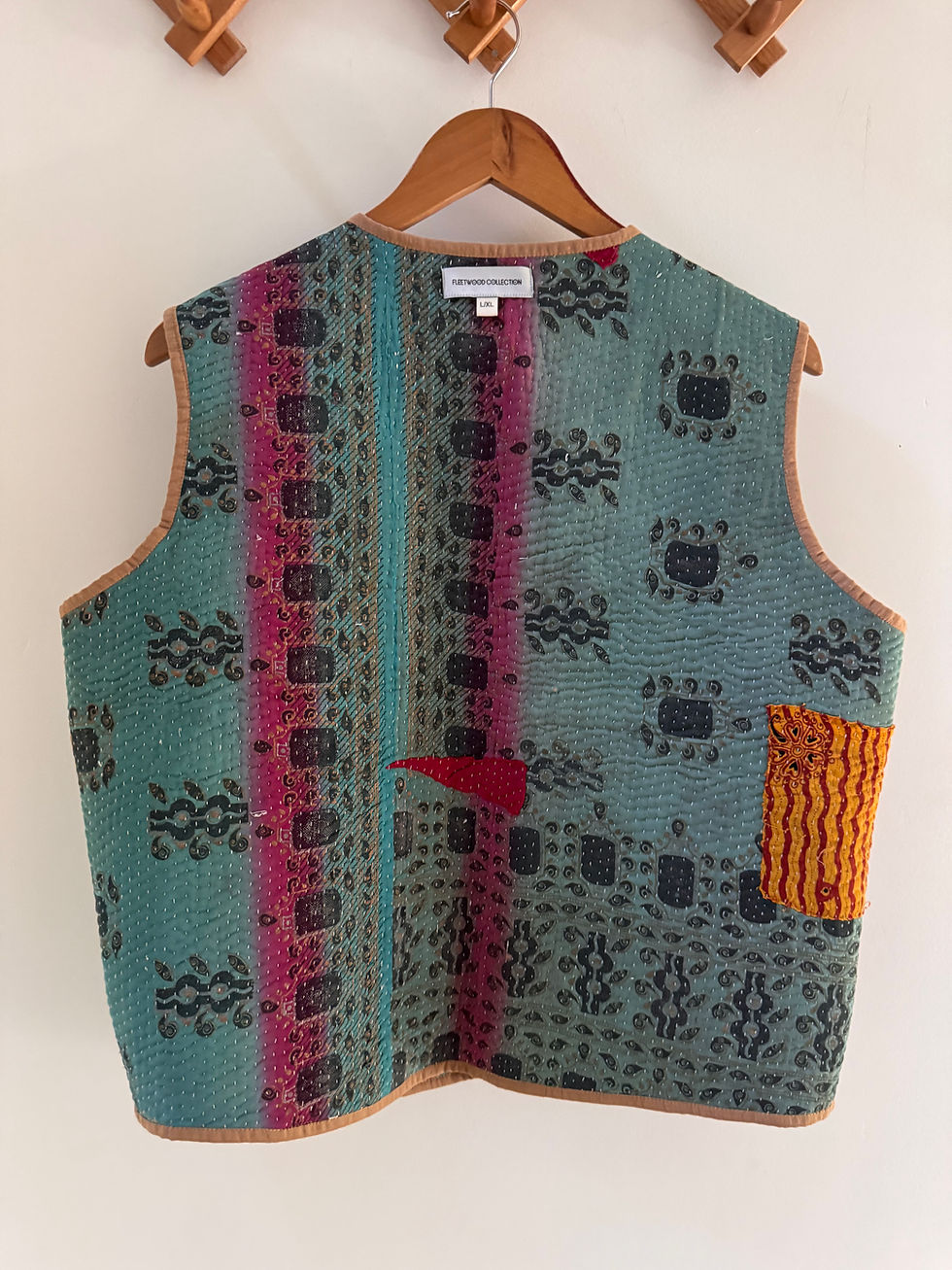 Thumbnail: MIRA Kantha Vest L/XL