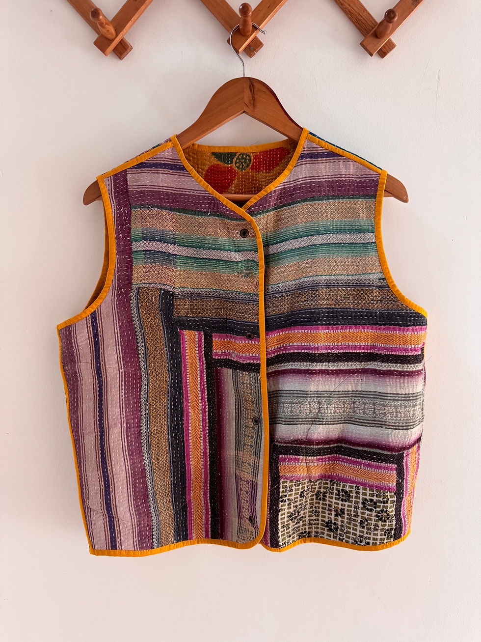 Thumbnail: MIRA Kantha Vest S/M