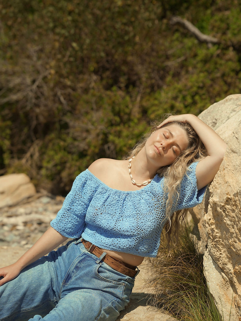 Thumbnail: ENA Hand Crochet Top 