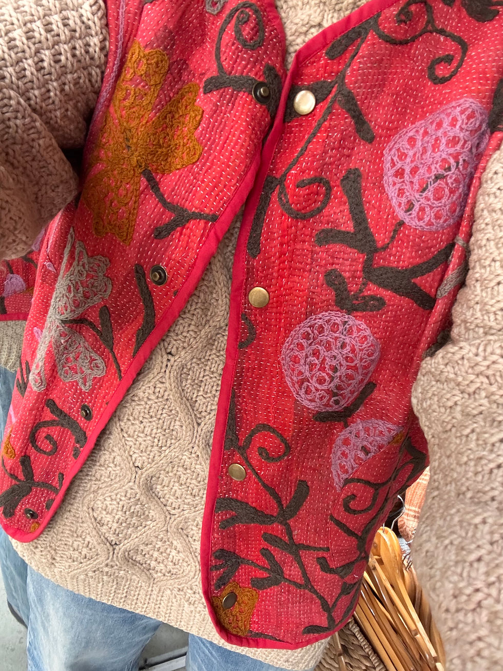 Thumbnail: MIRA Kantha Vest S/M