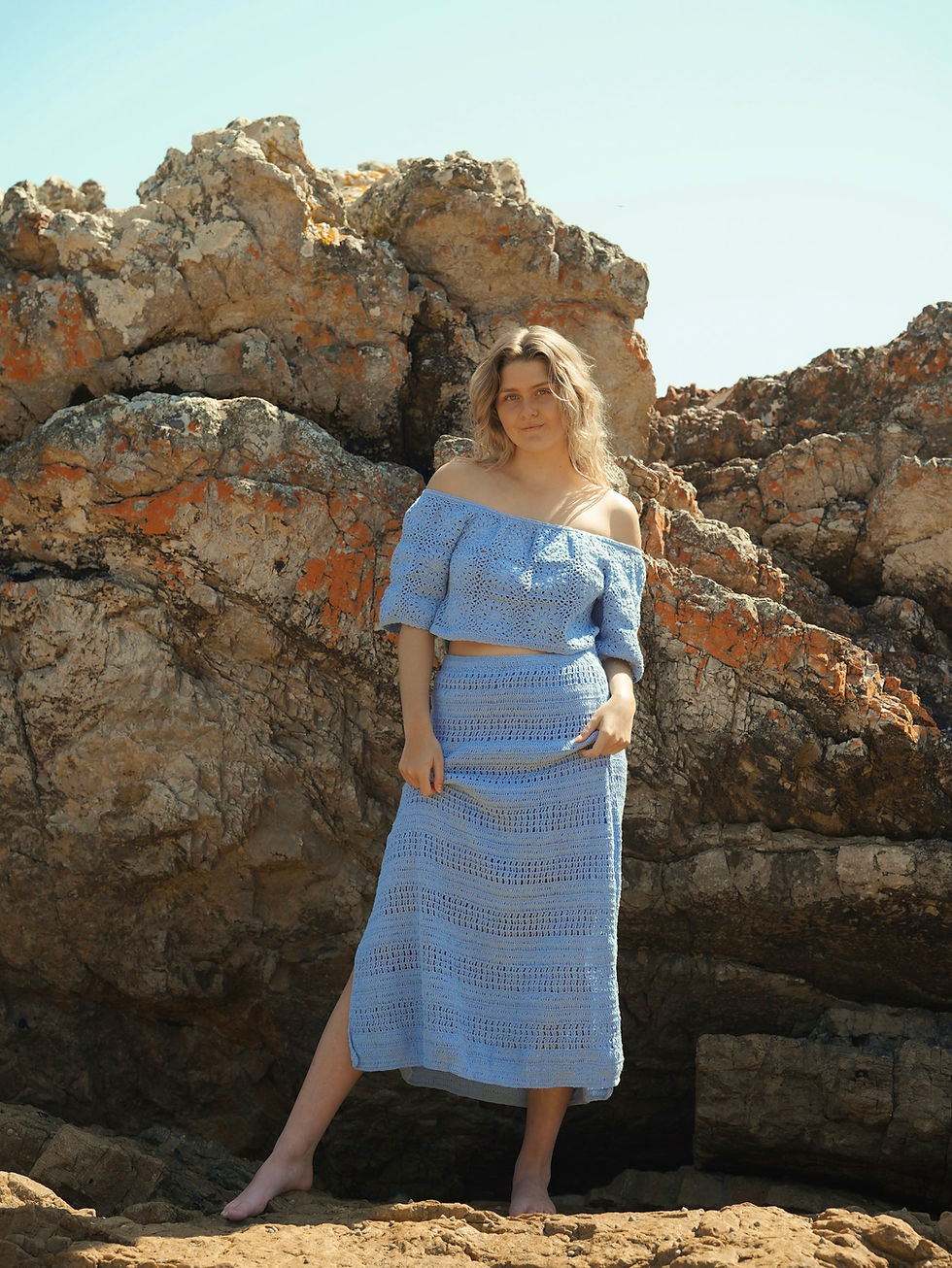 Thumbnail: ENA Hand Crochet Skirt