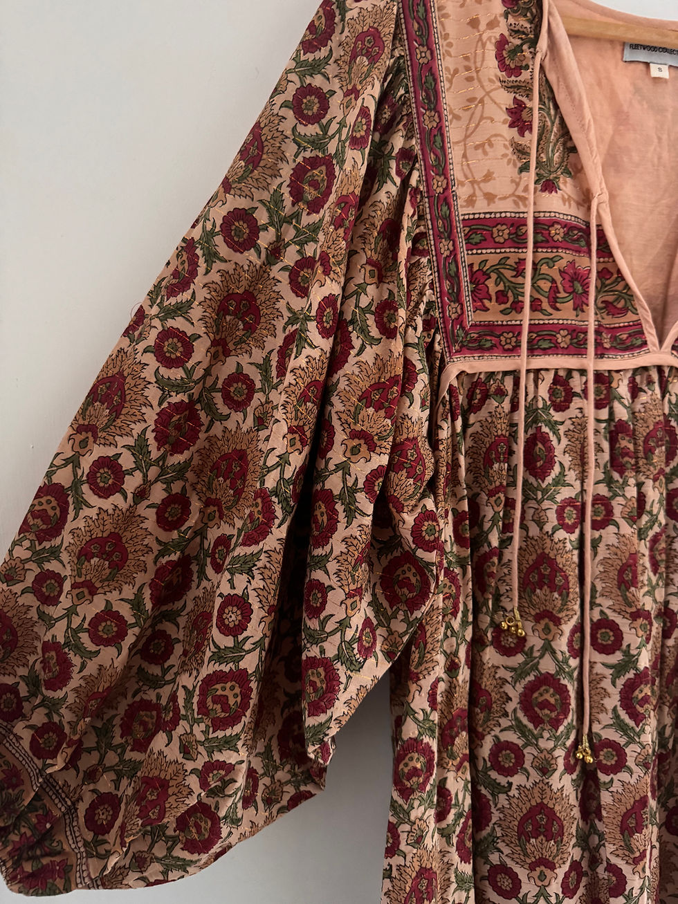 Thumbnail: SAMPLE MEADOW Dress - Peasant style S