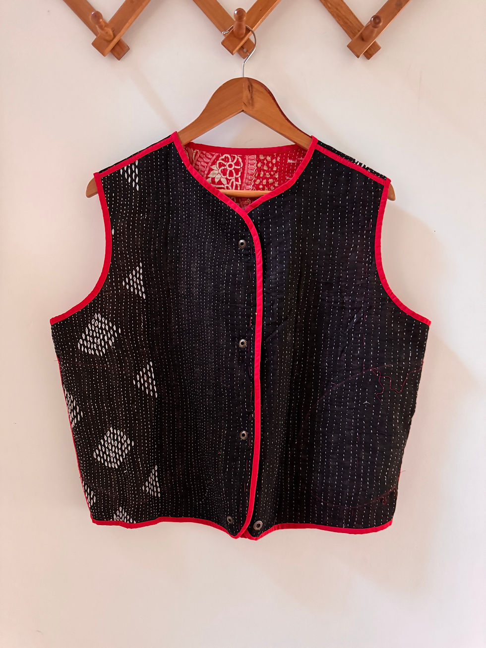Thumbnail: MIRA Kantha Vest L/XL