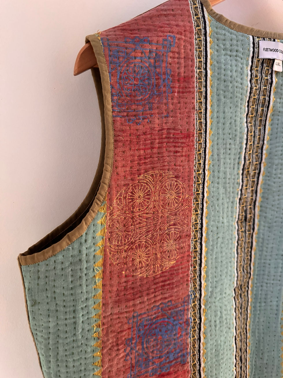 Thumbnail: MIRA Kantha Vest L/XL