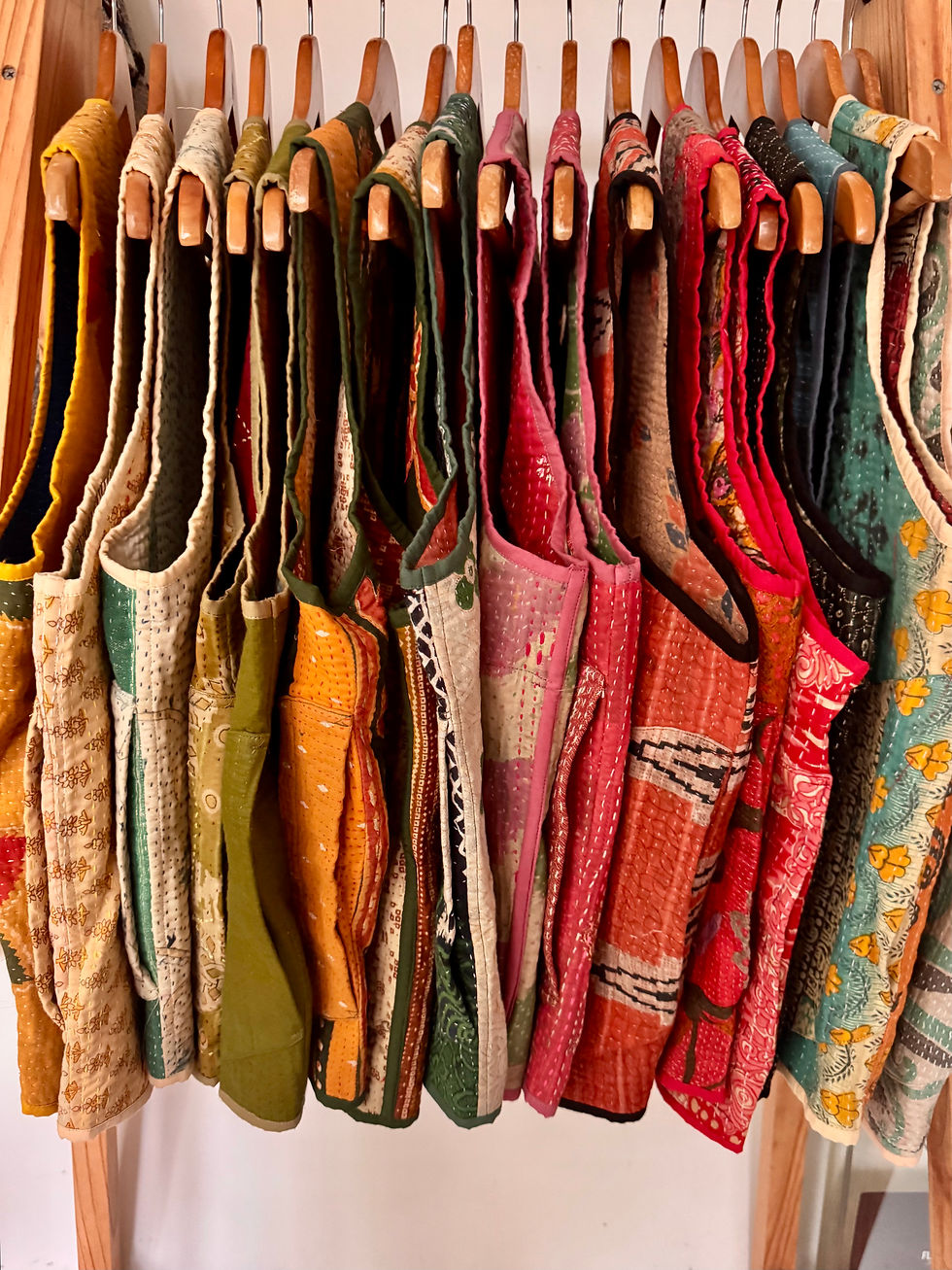 Thumbnail: MIRA Kantha Vest L/XL