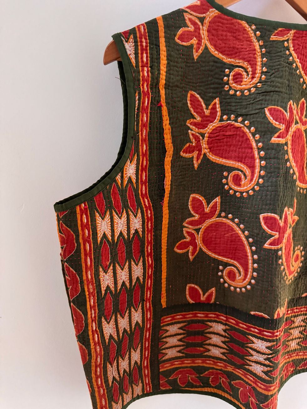 Thumbnail: MIRA Kantha Vest L/XL