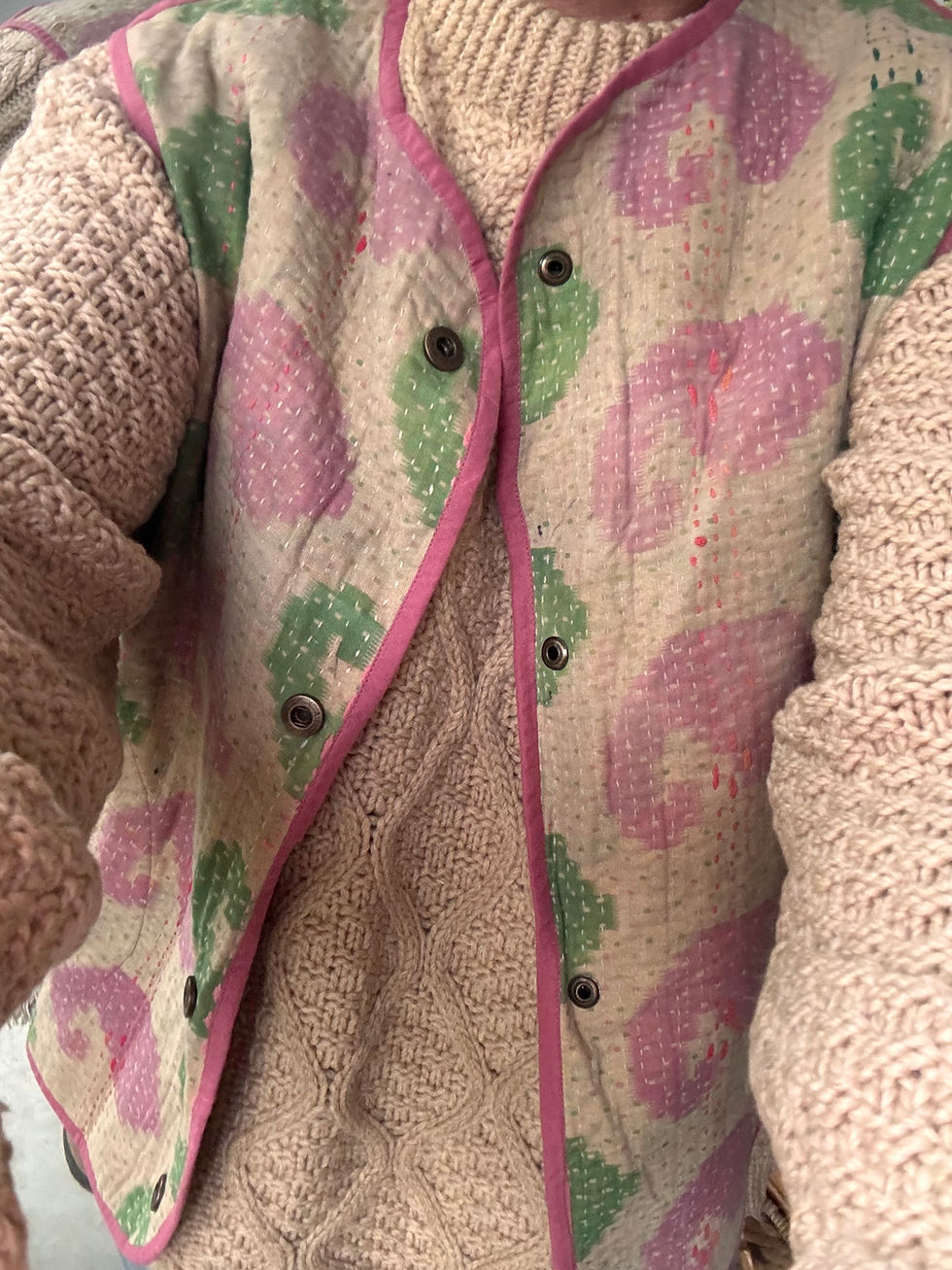 Thumbnail: MIRA Kantha Vest S/M