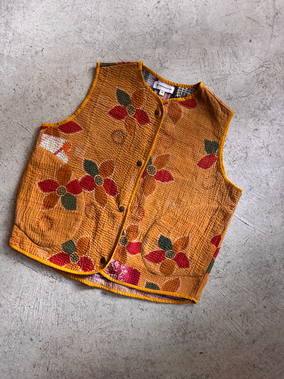 Thumbnail: MIRA Kantha Vest S/M