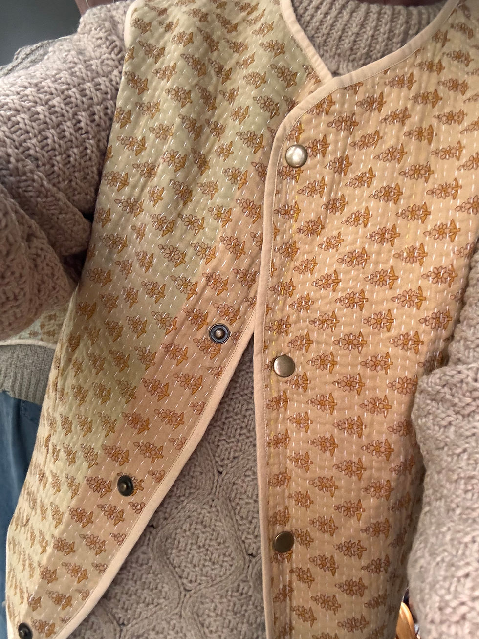 Thumbnail: MIRA Kantha Vest S/M