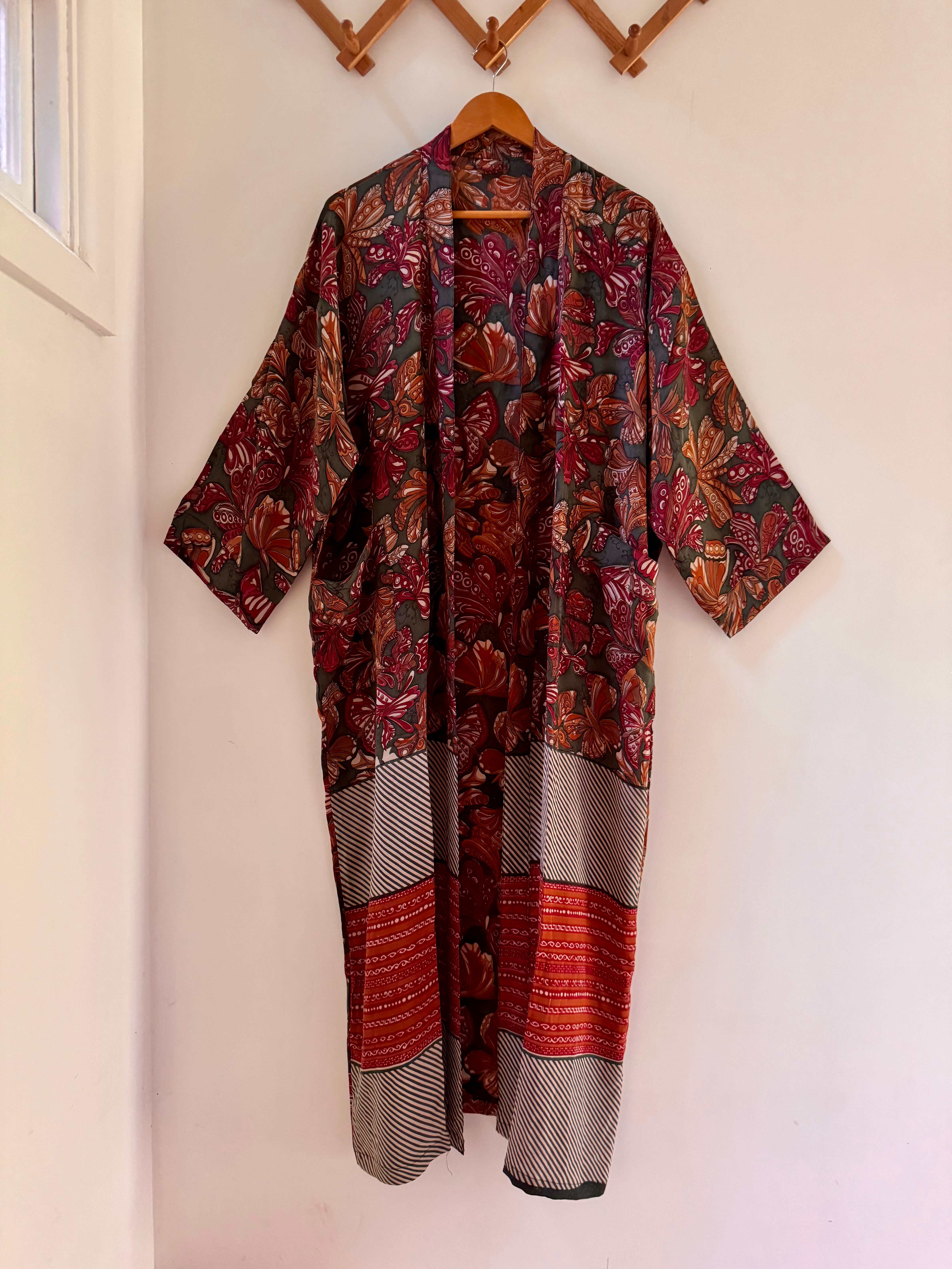 RANI Robe Butterflies - Crepe Silk