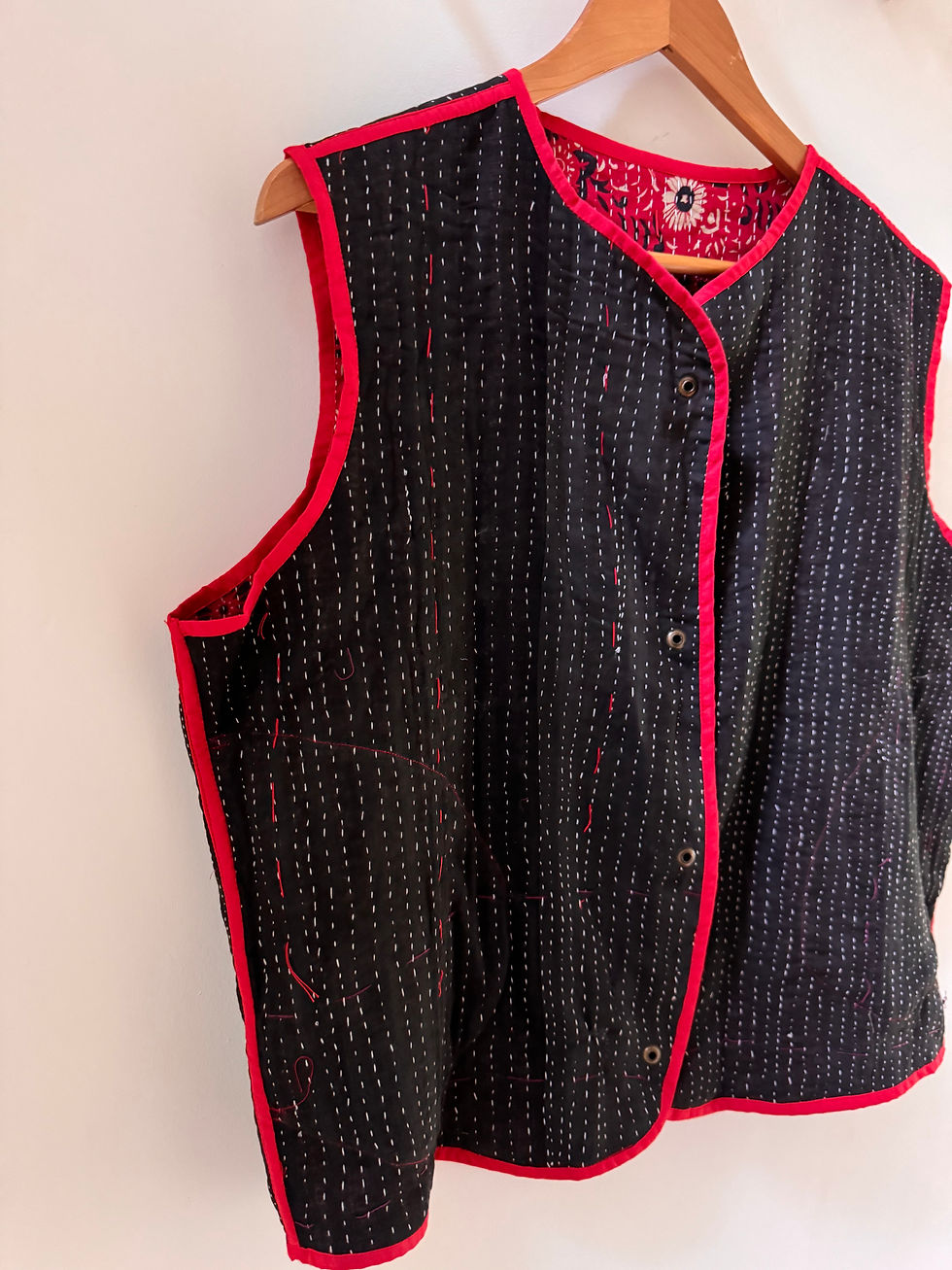 Thumbnail: MIRA Kantha Vest L/XL
