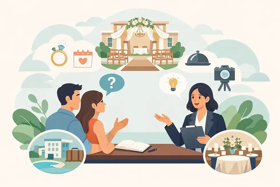 17 Smart Questions to Ask Wedding Venue