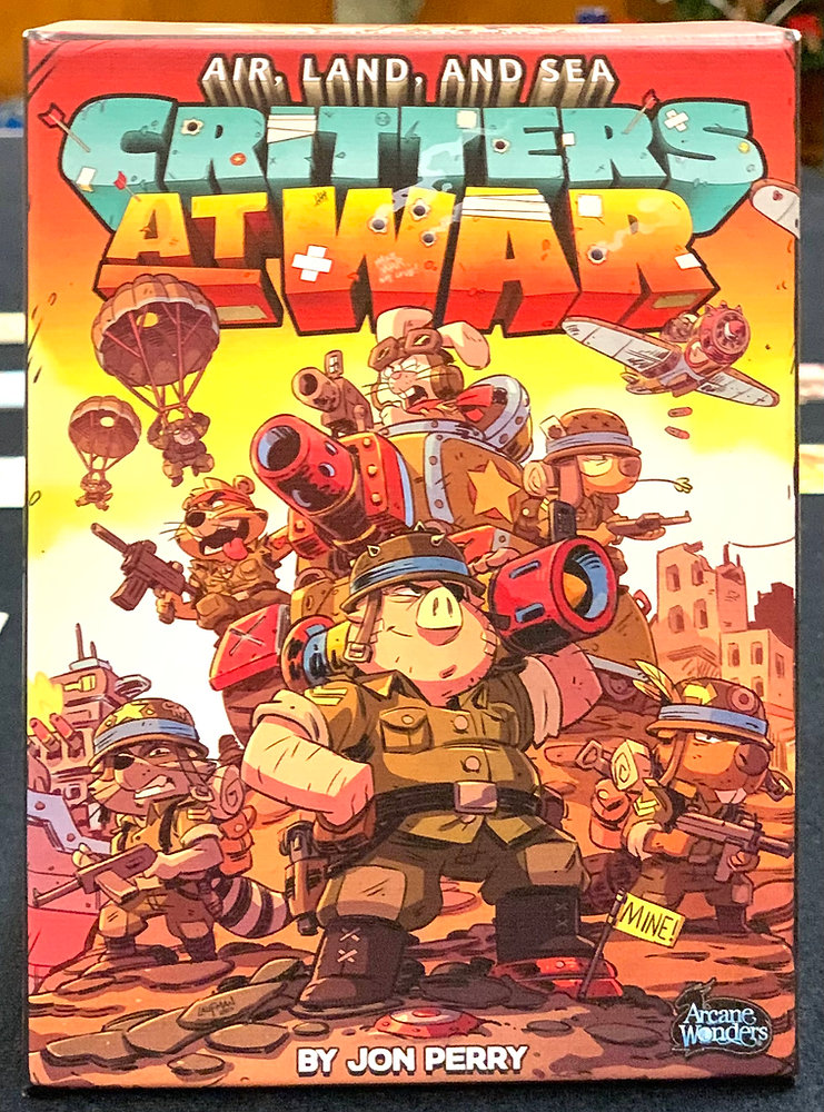 Terre Et Mer Morlaix Arcane Wonders Air, Terre & Mer : Critters At War, Orange Aire De Jeux