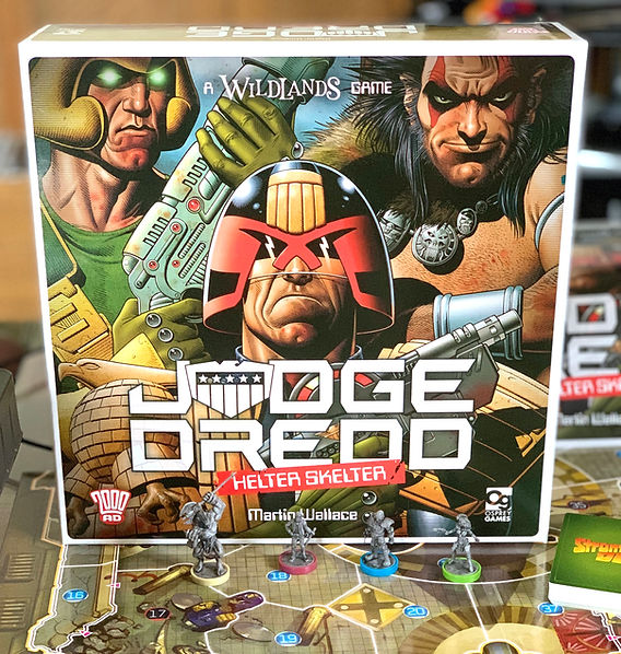 Judge Dredd: Helter Skelter - The Dark Judges - Espansione Gioco Da Tavolo 1-4 Giocatori, 30-60 Min, 14+