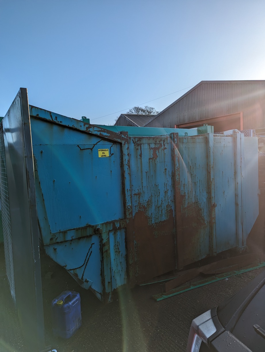 Before - 14YD Portable Compactor