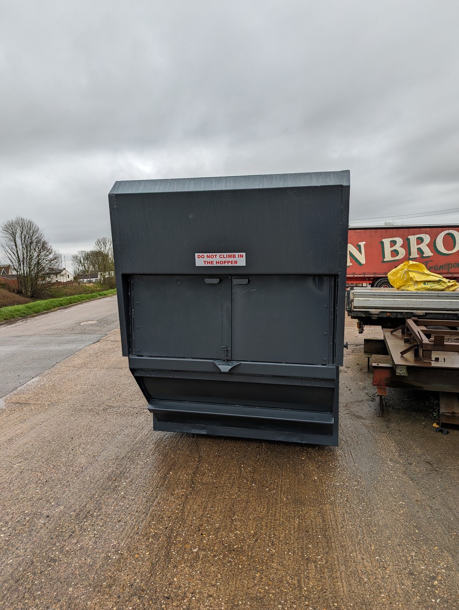 After (Front) - 14YD Portable Compactor