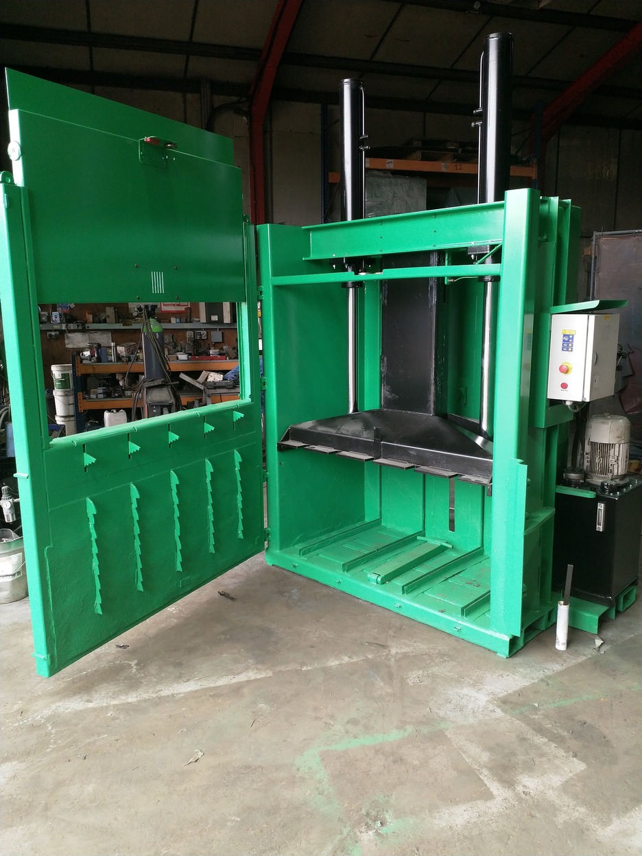 After - Vertical Baler
