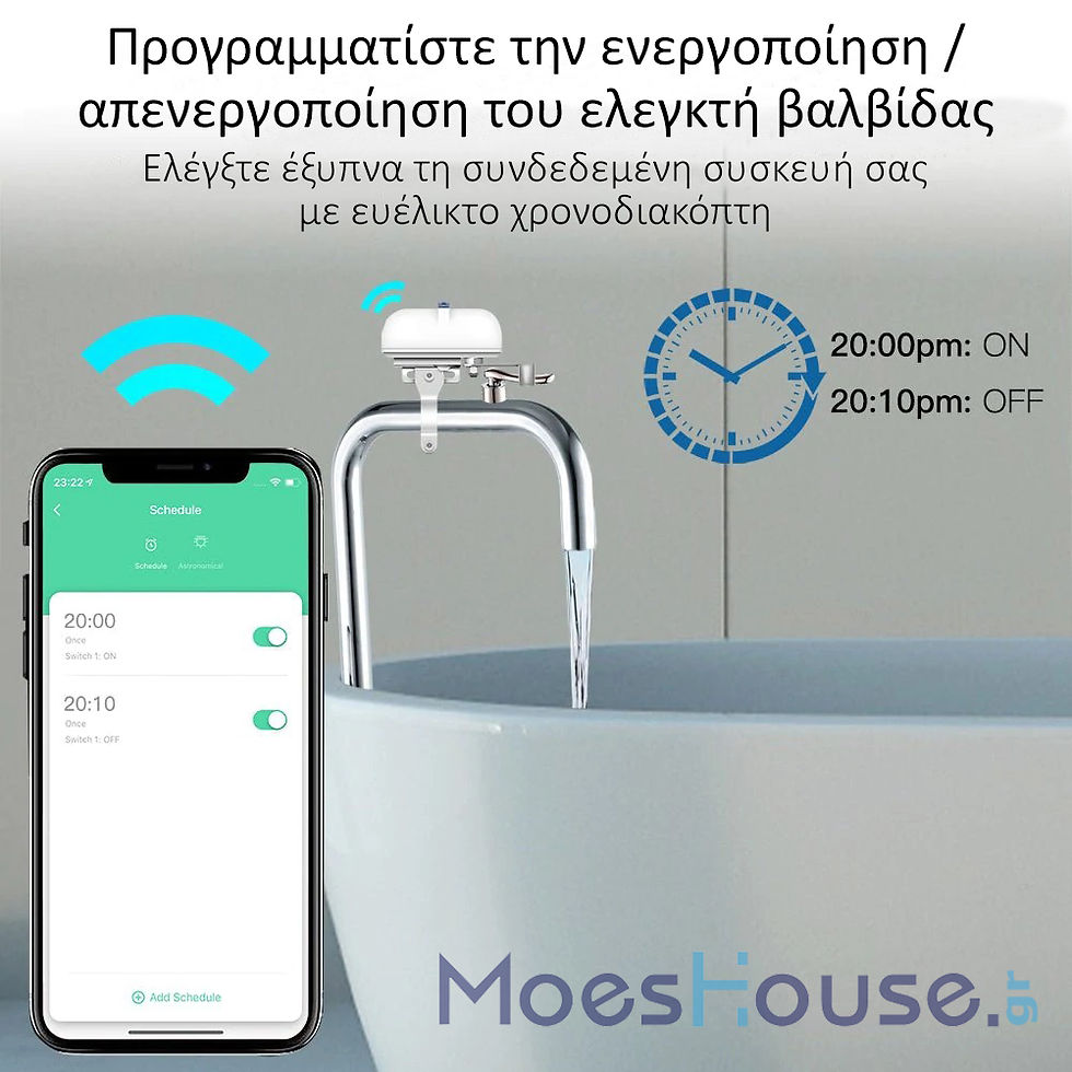 Μικρογραφία: MOES ZV-QY Smart Zigbee Βαλβίδα Νερού/Αερίου