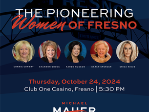 Maher Honors Pioneering Women of Fresno