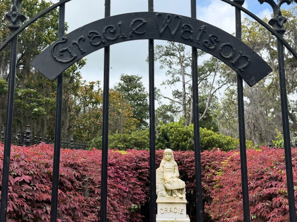 Bonaventure Cemetery and Gracie Watson