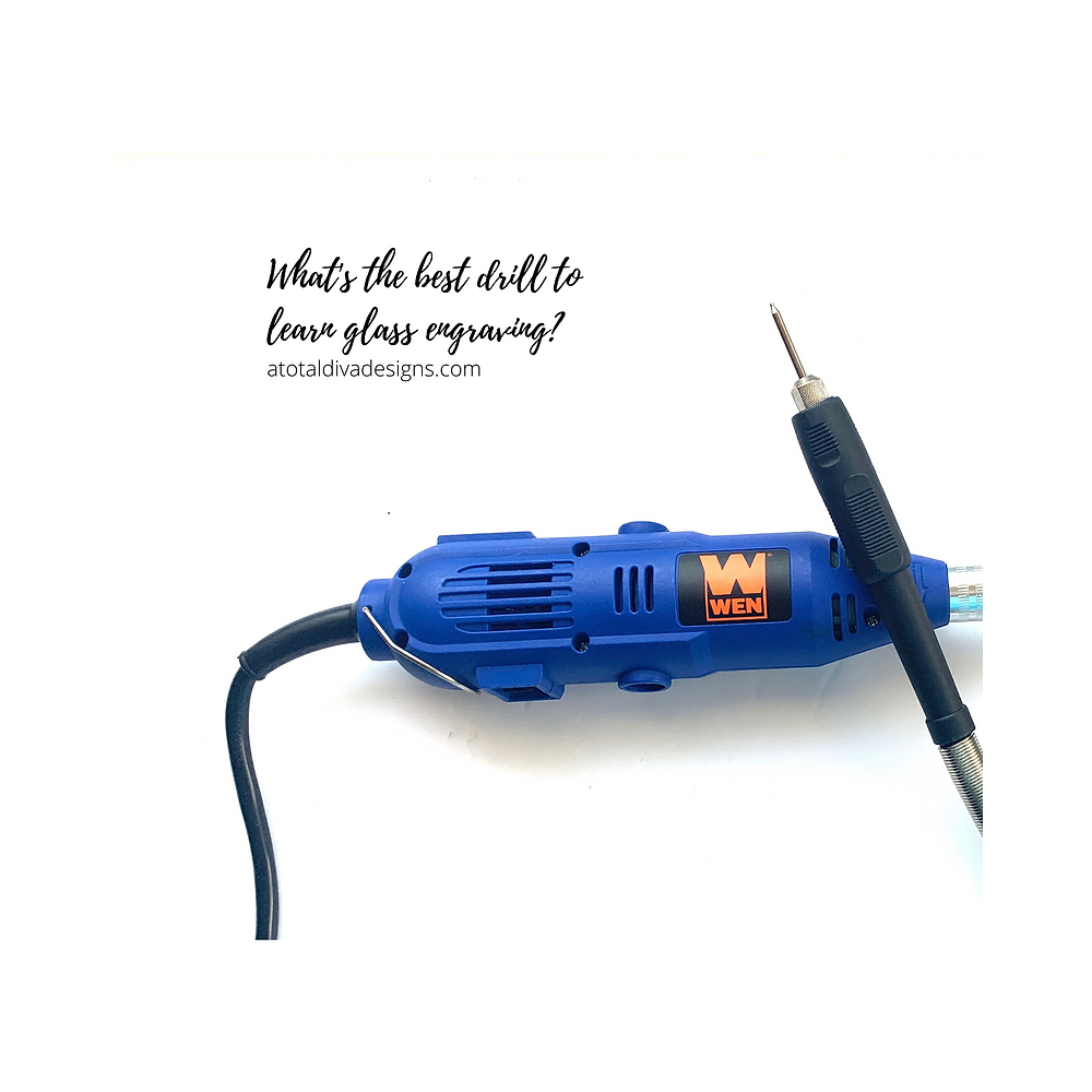 What's the best drill to use for glass engraving?