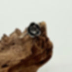 Oxidised Flower Ring