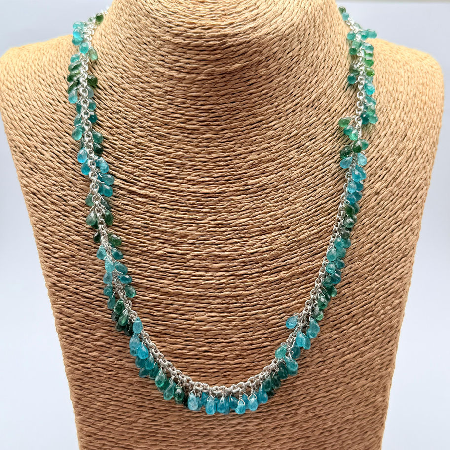 Apatite Drop Necklace