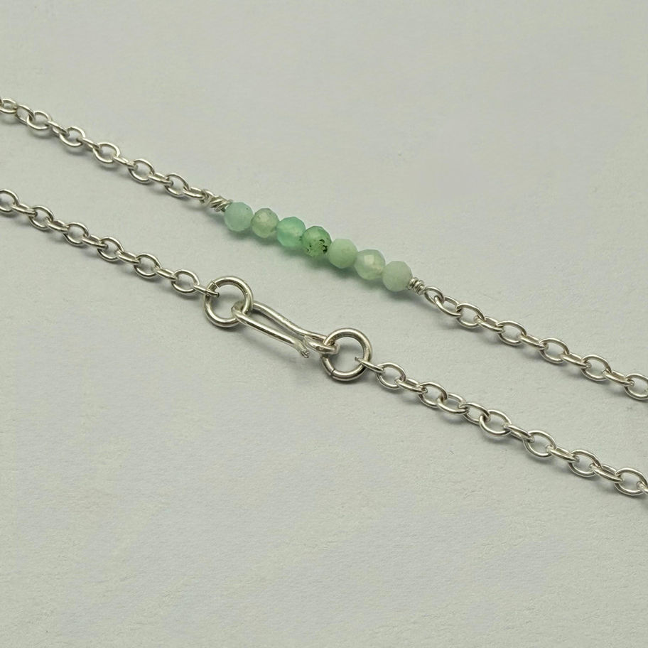 Prehnite Bead Chain