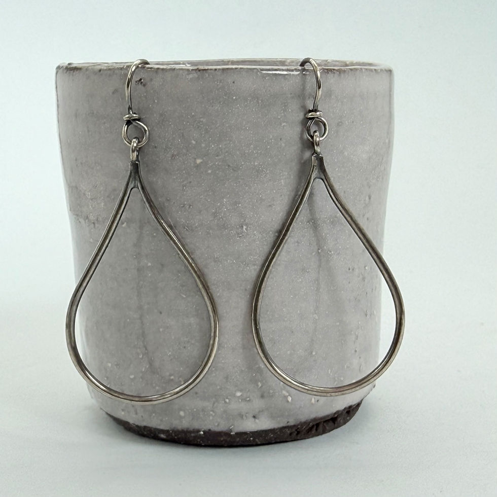 Long Teardrop Earrings