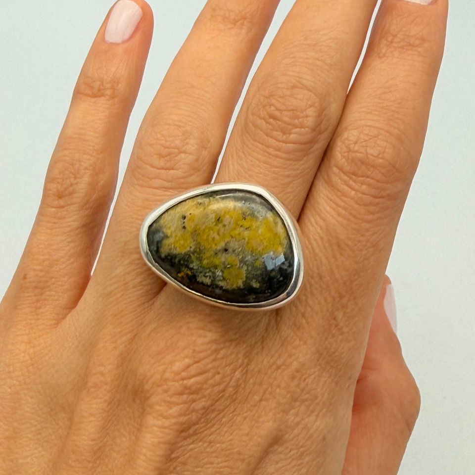 Irregular Jasper Ring