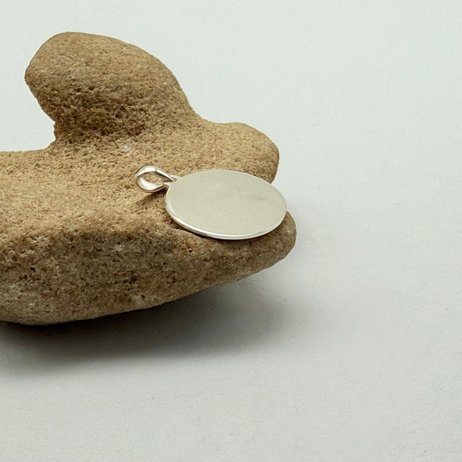 Large Round Disc Pendant