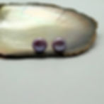 Purple Pearl Studs