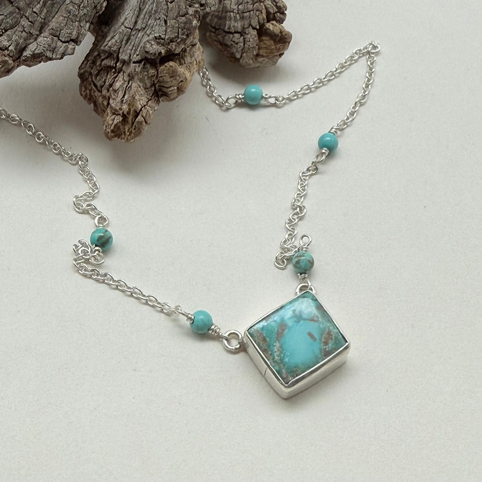 Turquoise Pendant Necklace
