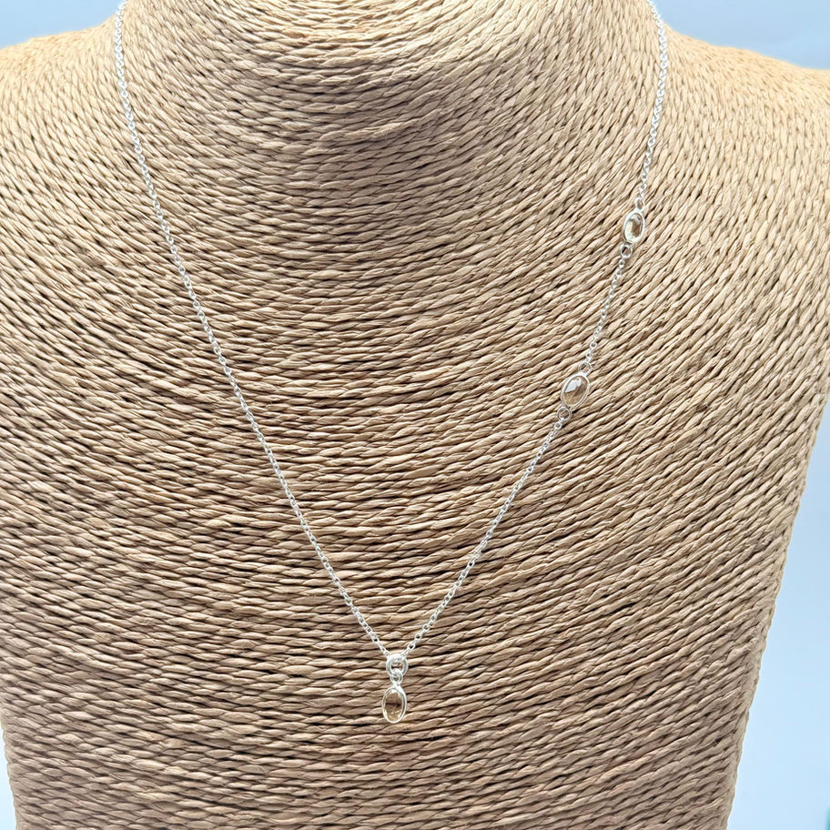 Citrine Trio Necklace