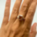 Citrine Cushion Cut Ring