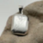 Engraved Rectangular Locket