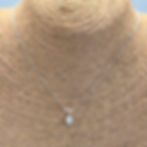 Cubic Zirconia Pendant Necklace