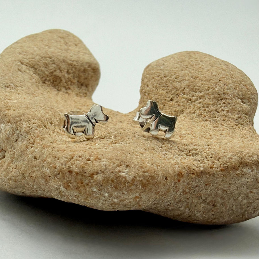 Terrier Stud Earrings