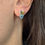 Thumbnail: Peridot and Swiss Blue Topaz Earrings