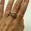 Thumbnail: Green Sapphire Triple Band Ring