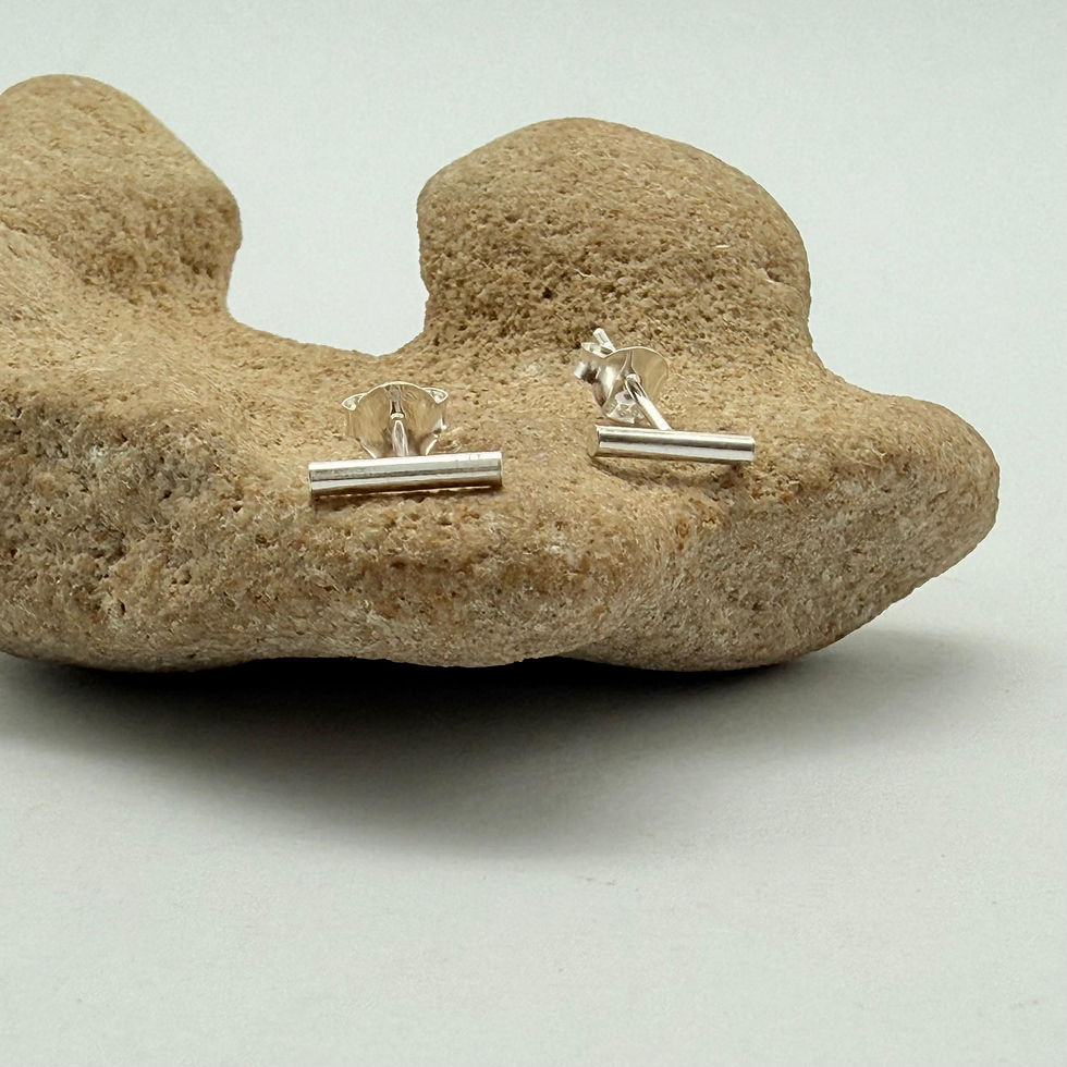 Bar Stud Earrings