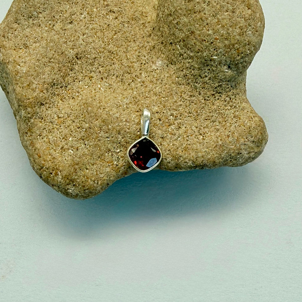 Mini Garnet Pendant