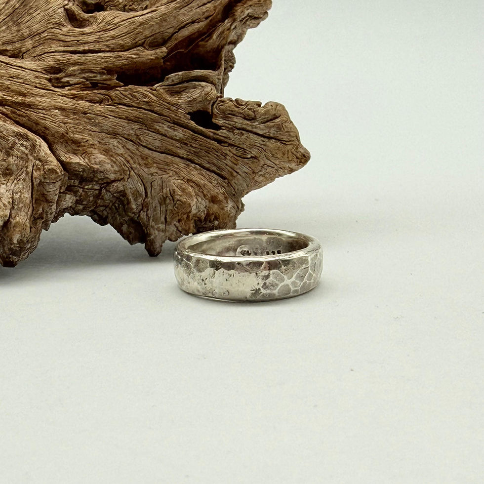 Hammered Band Ring