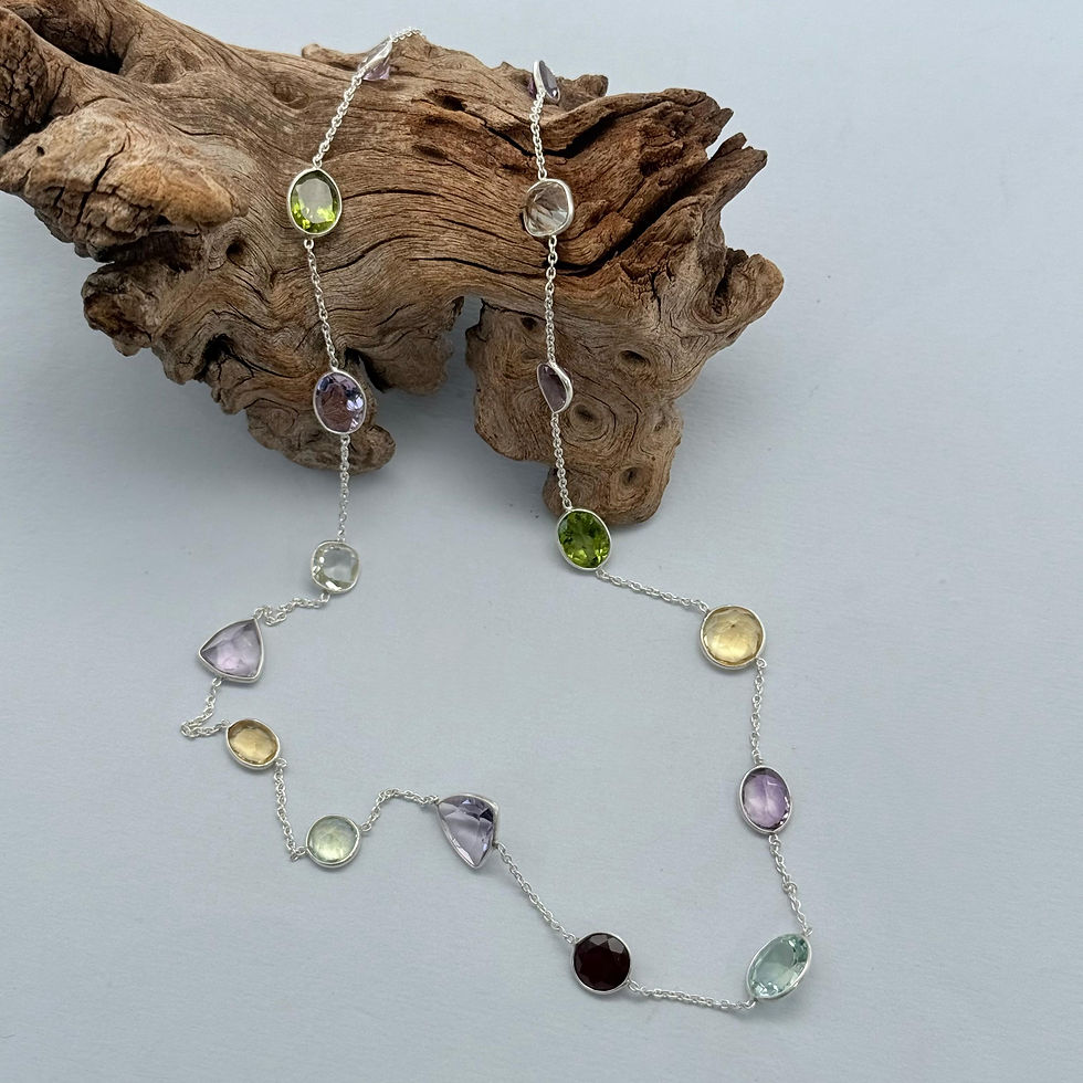 Multi Gemstone Necklace